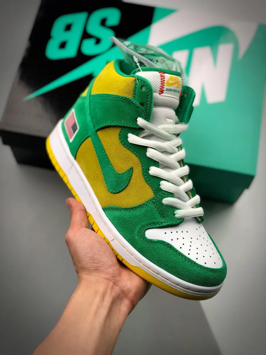 Anonymous X UnheardOf X Nike SB Dunk High Pro Oakland Athletics 305050-337 Online