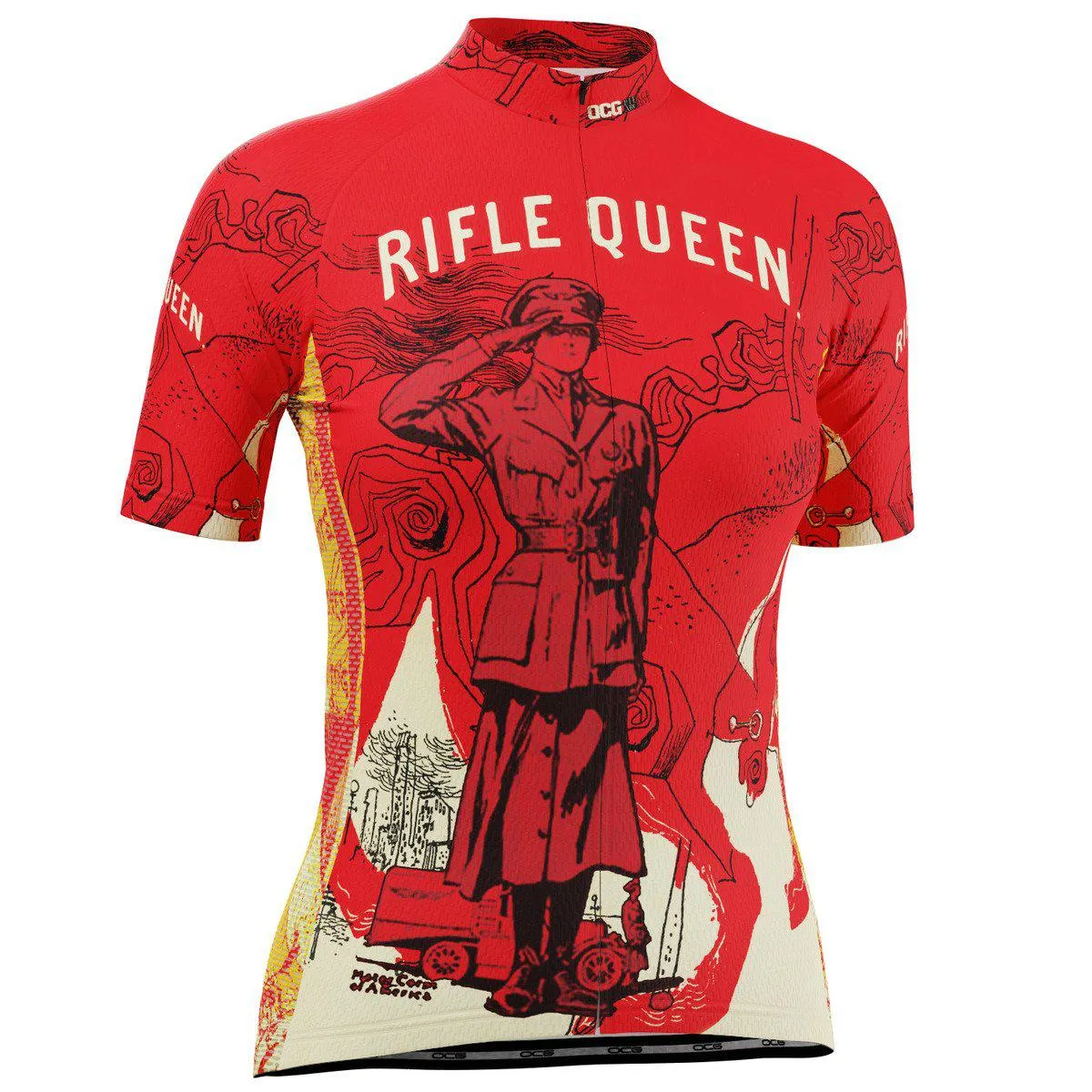 Women's Rifle Queen Short Sleeve Cycling Jersey To Buy