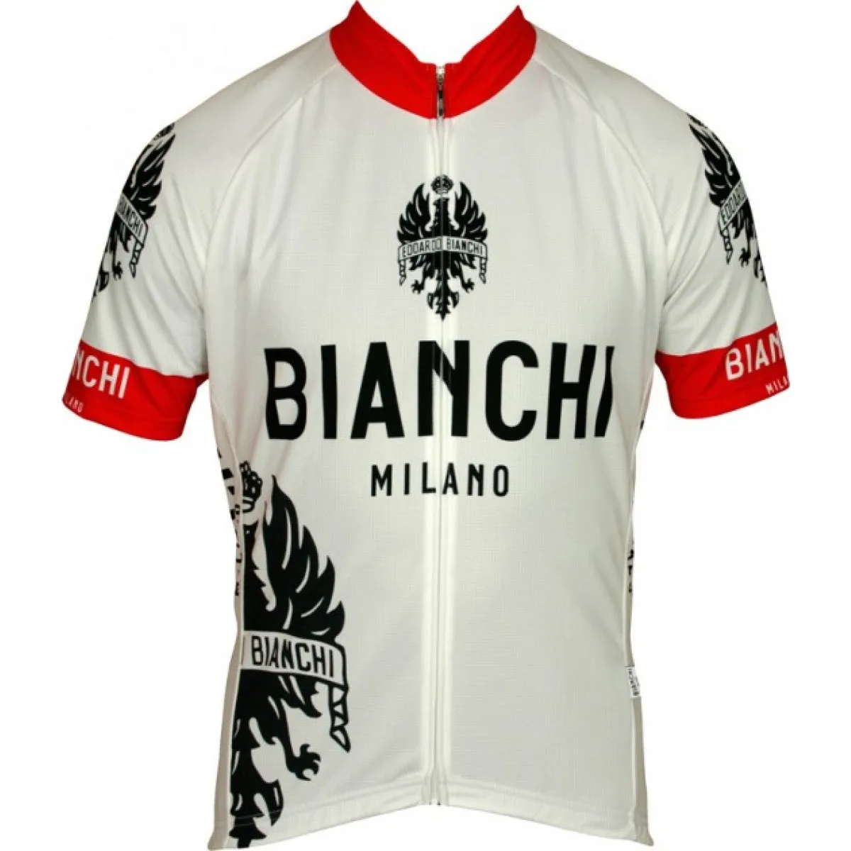 Bianchi Milano short sleeve jersey E12EDOARDO1 white