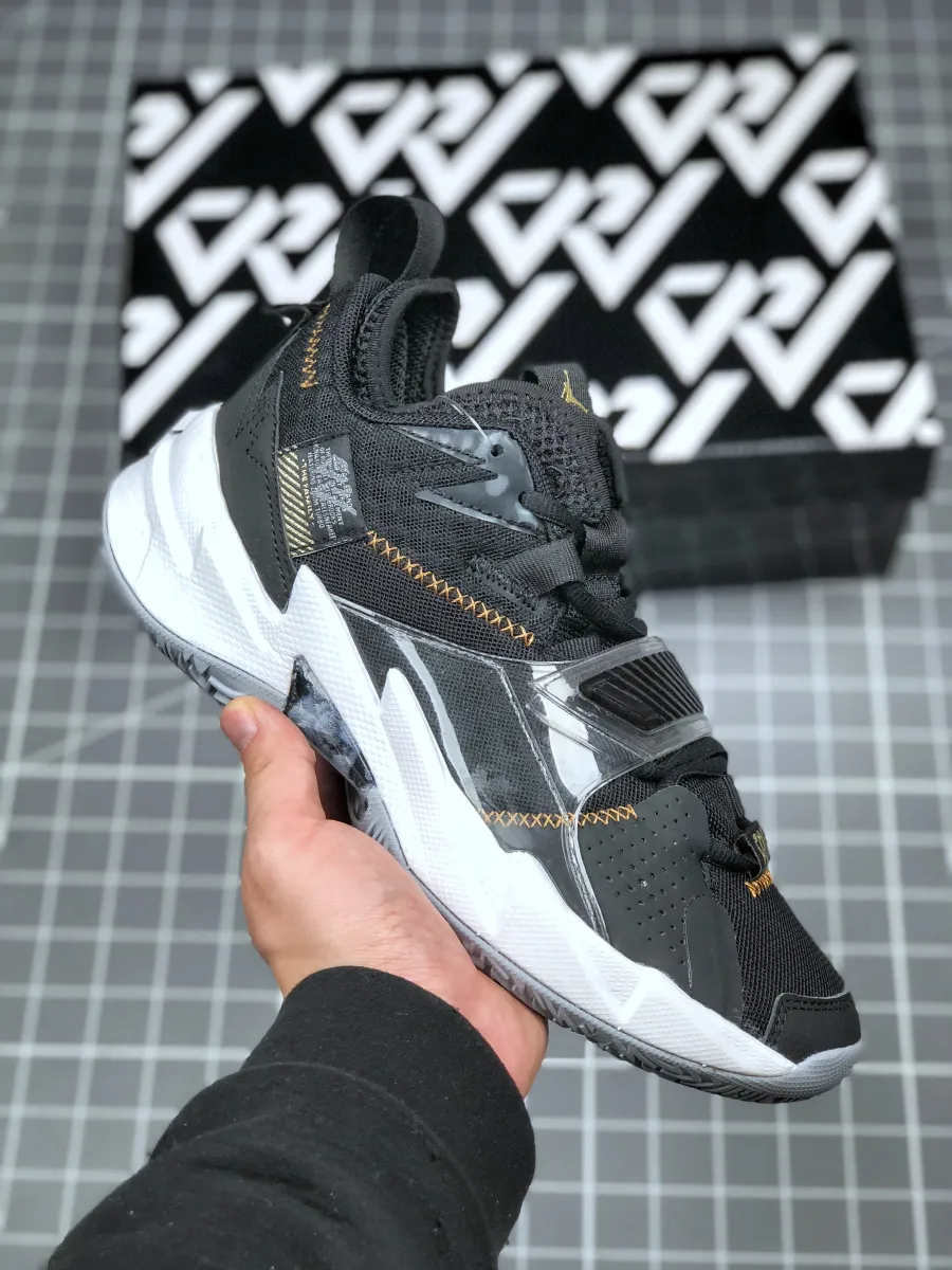 Jordan Why Not Zer0.3 'The Family' Black/Metallic Gold-White CD3003-001 / jordan why not zer0.3 black and gold