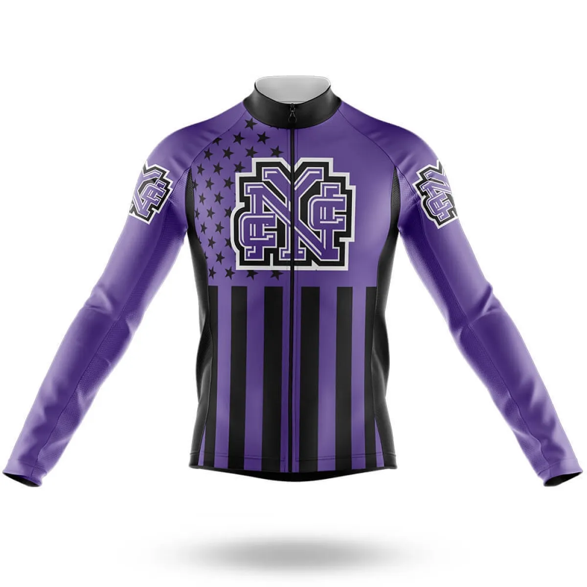 City College of New York USA Long Sleeve Cycling Jersey Only
