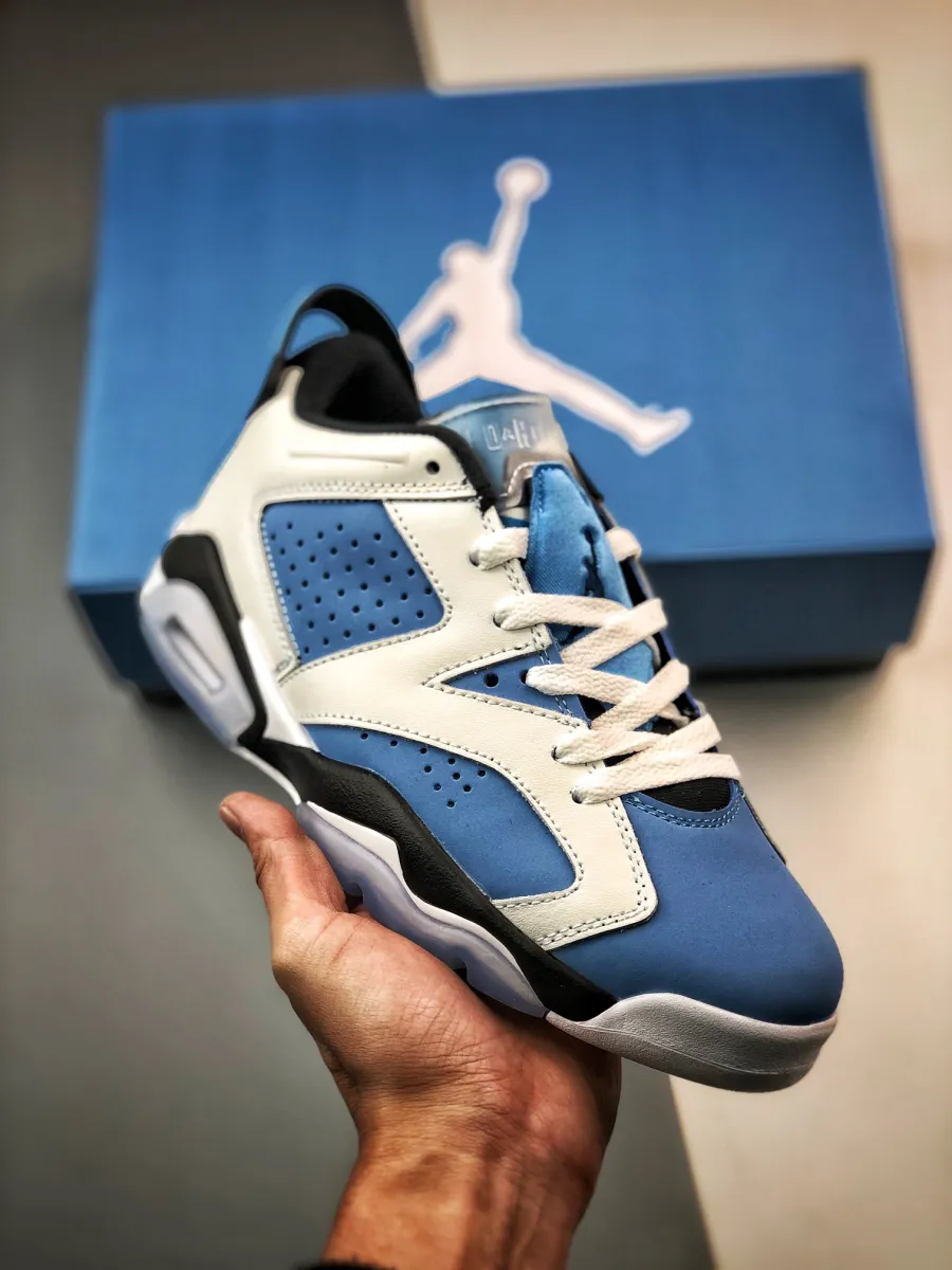 Air Jordan 6 Low White University Blue 1680452451 Online