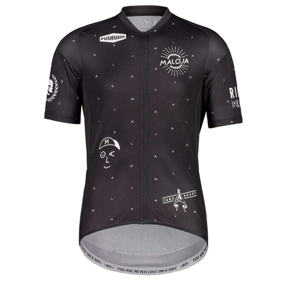 Maloja PazenM Jersey - Black Restock 29252-0817