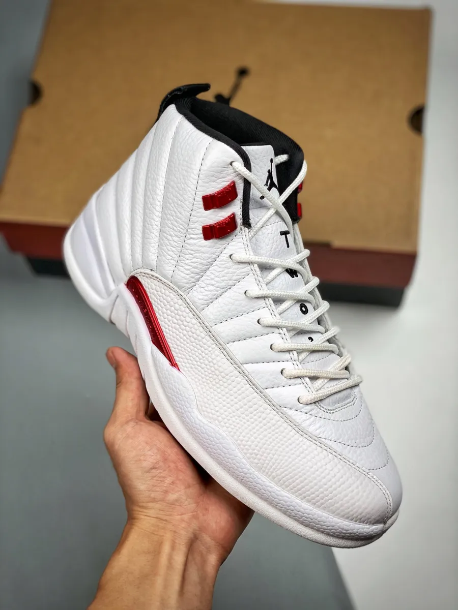 Air Jordan 12 Retro 'Twist' CT8013-106 - jordan 12s white and black