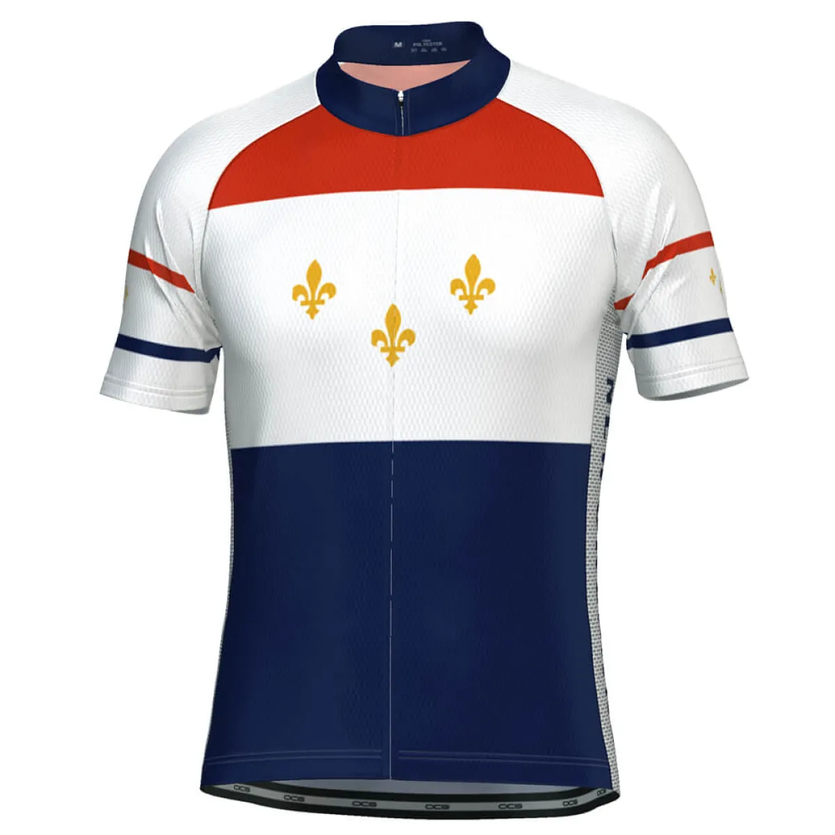 Men's New Orleans USA State Short Sleeve Cycling Jersey, Cycle Gear New Orleans