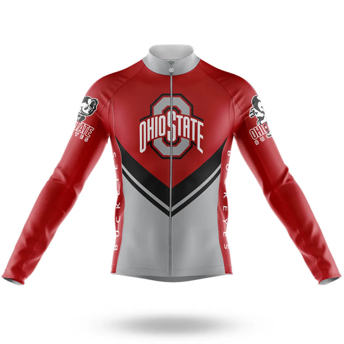 Ohio State University V3 Long Sleeve Cycling Jersey Only