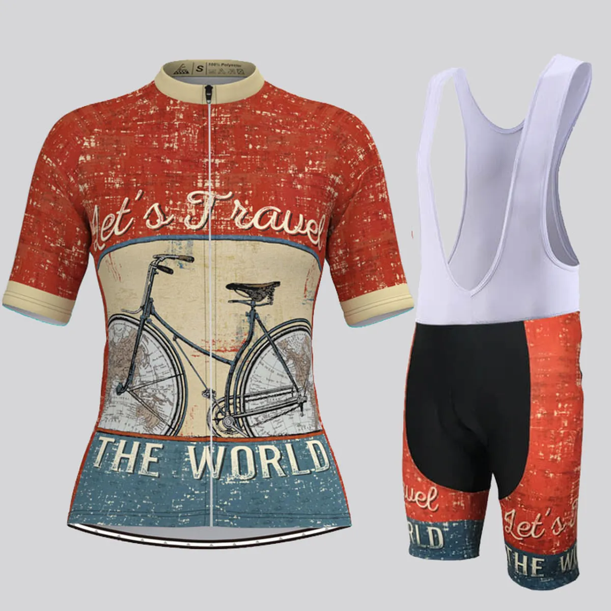 Let's Travel The World Women's Cycling Kit Restock
