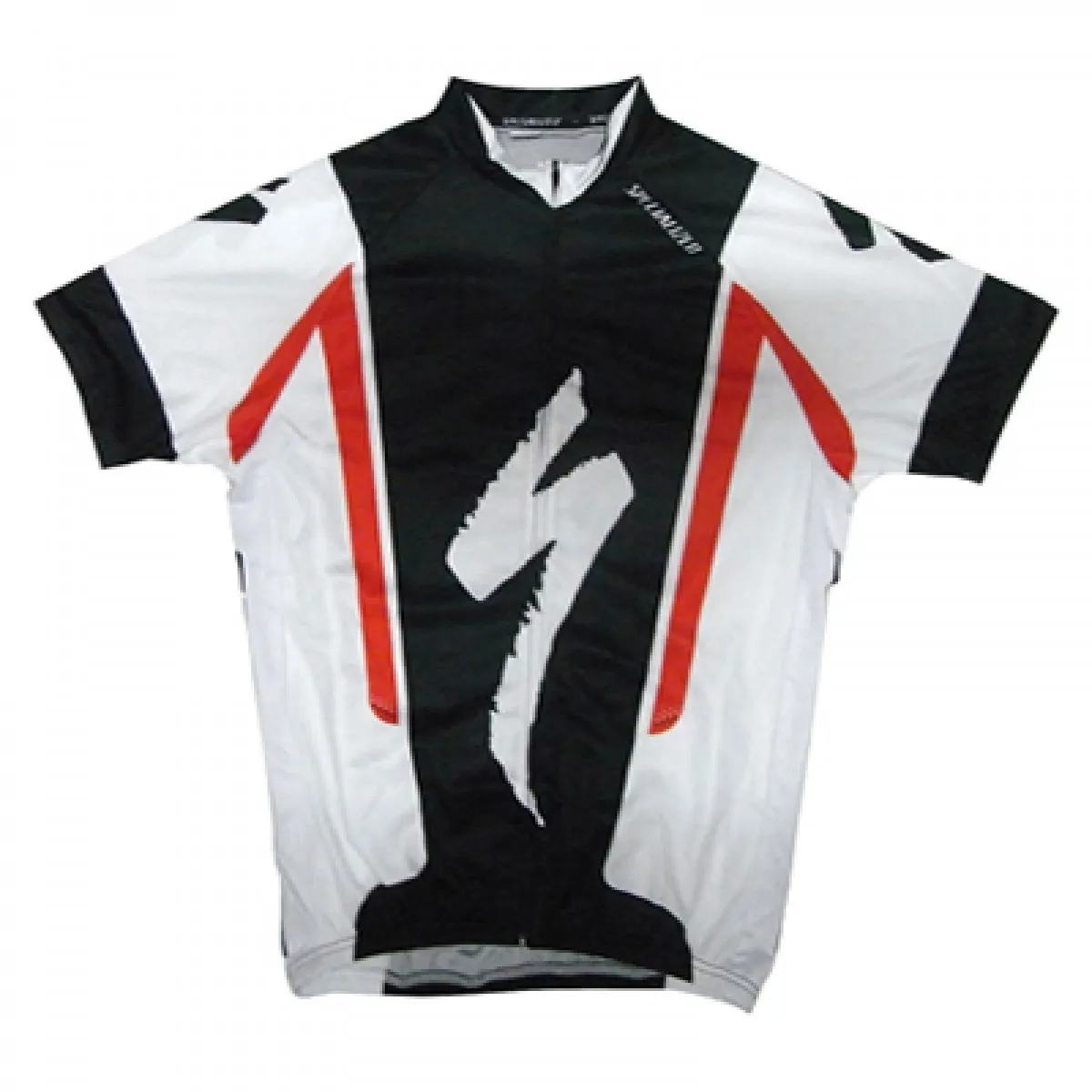 2011 SPECIAZLIZED BLACK/WHITE SHORT SLEEVE CYCLING JERSEY