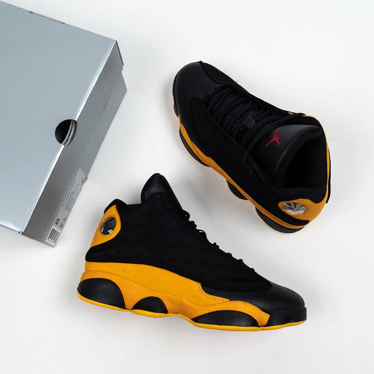 Air Jordan 13 Retro 'Carmelo Anthony' Mens Black/University Red-Universit 414571-035 AJ13 / b grade jordans