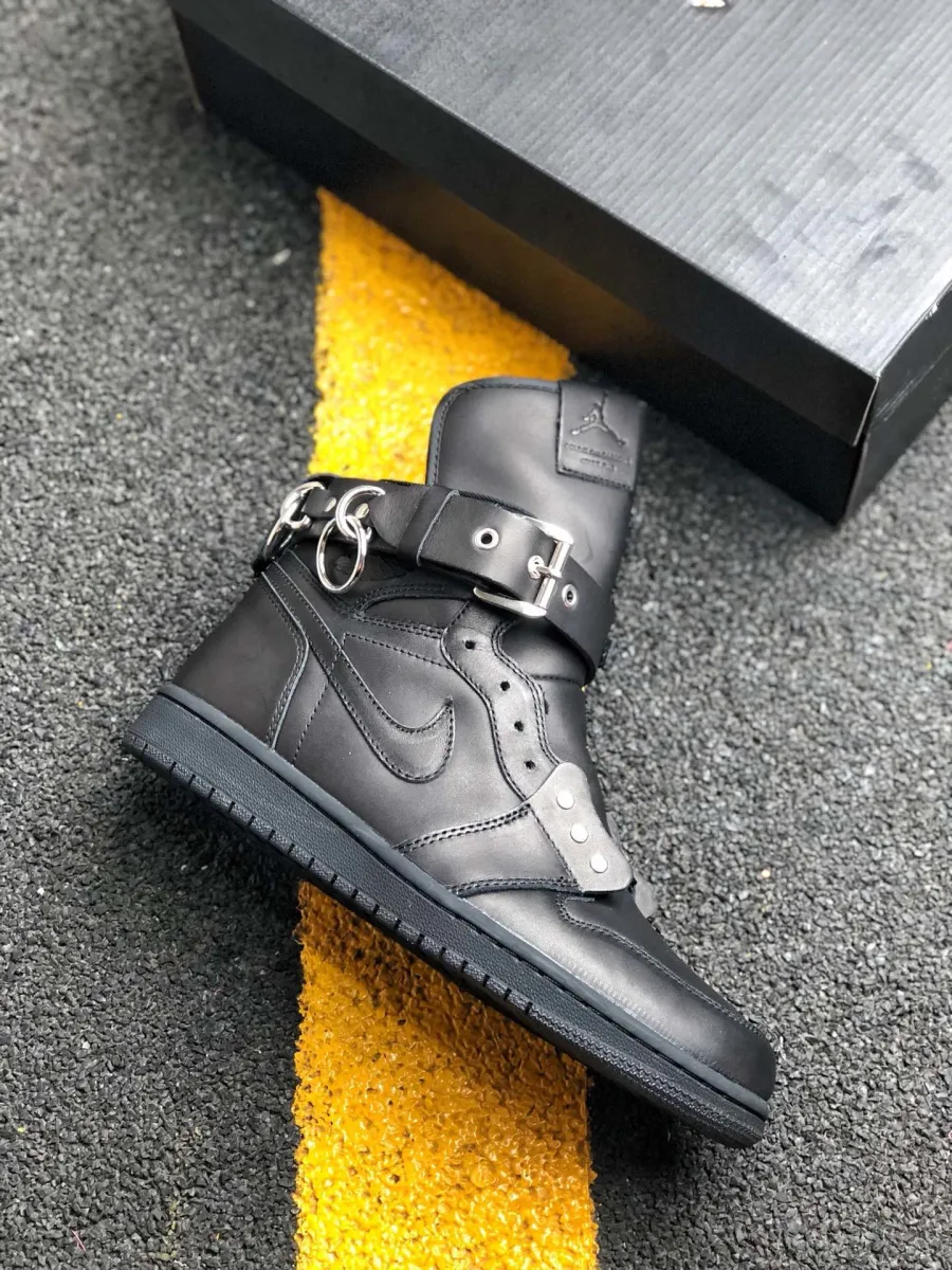 Comme Des Garcons X Air Jordan 1 High Black CN5738-001 - cdg jordan 1