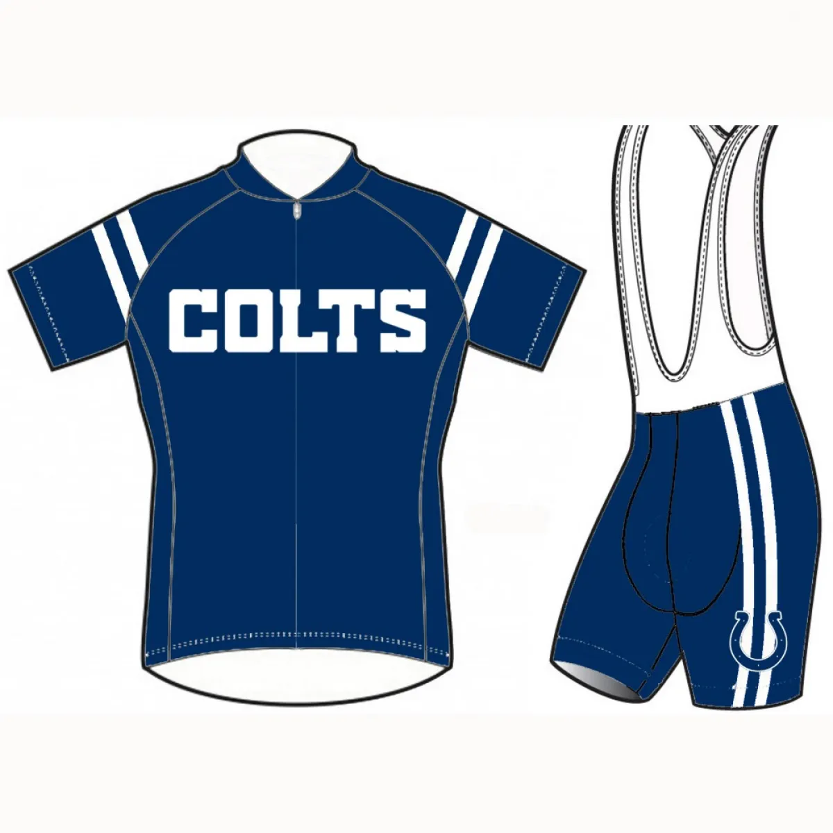 NFL Indianapolis Colts Cycling Jerseys And Shorts (bibs)