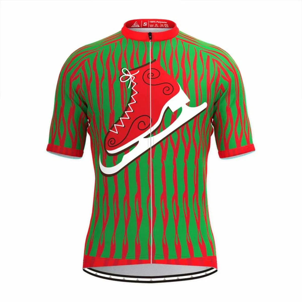 Ugly Christmas Sweater Themed Cycling Jersey-Skates Restock