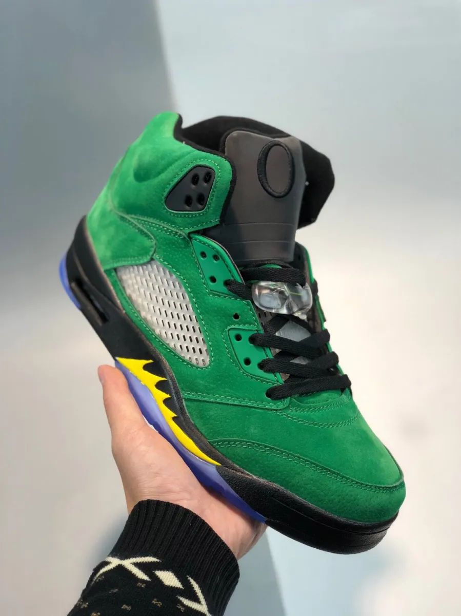 Air Jordan 5 SE 'Oregon Ducks' CK6631-307 / jordan oregon 5s