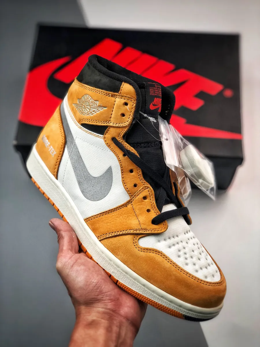 Women Air Jordan 1 Element Gore-Tex Light Curry DB2889-700 / air jordan light curry