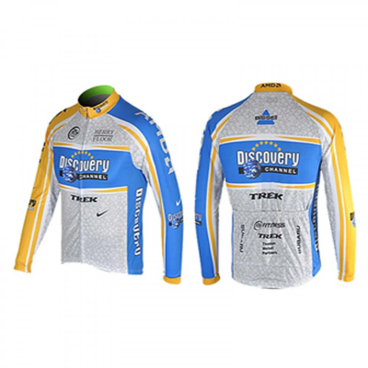 Discovery Channel Champion cycling jersey long sleeve