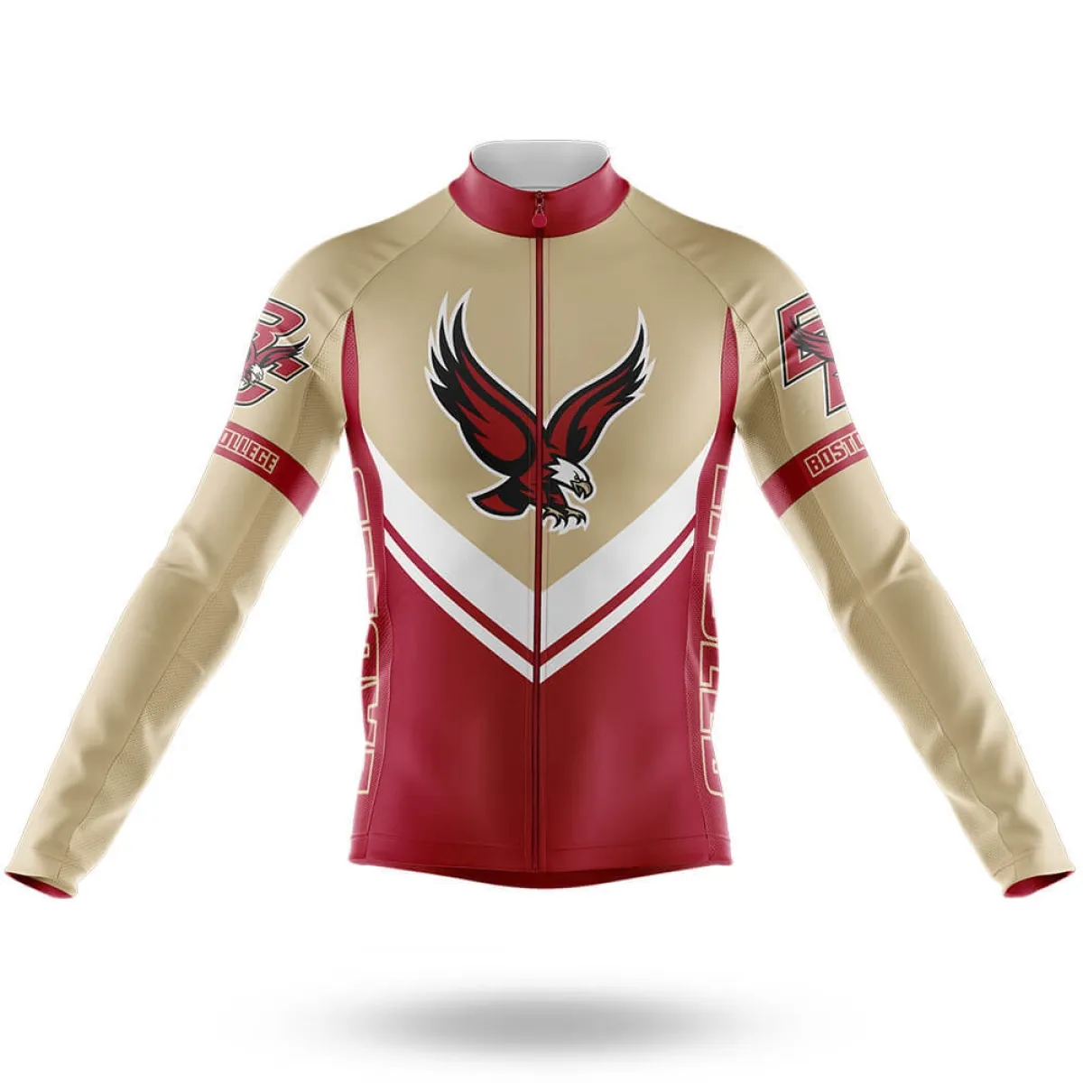 Boston College V3 Long Sleeve Cycling Jersey Only For Sale