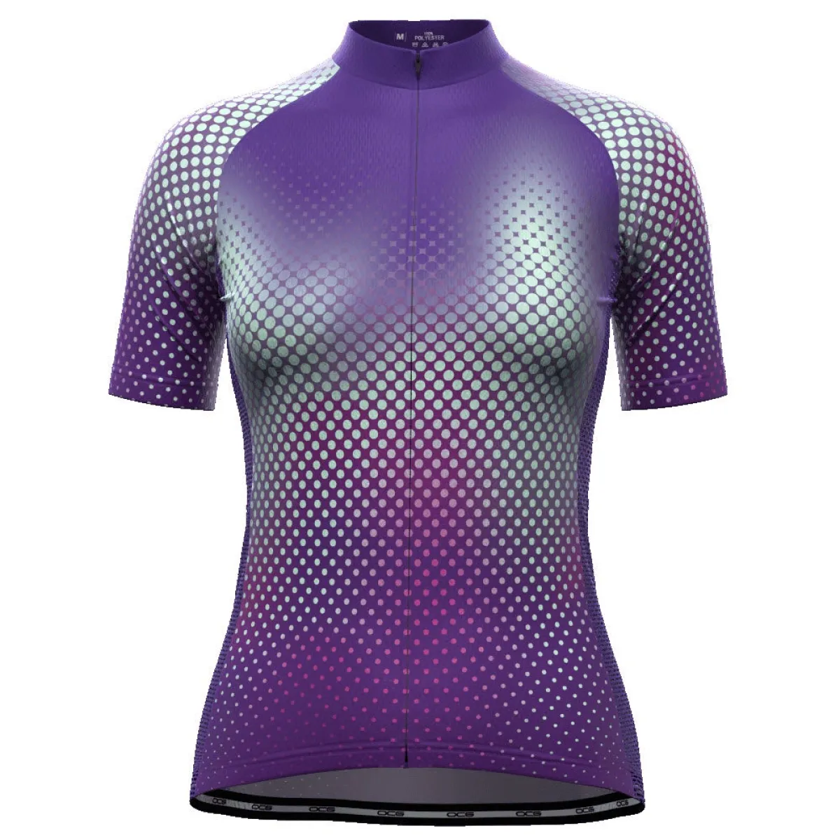 Women's Disco Dots Short Sleeve Cycling Jersey To Buy
