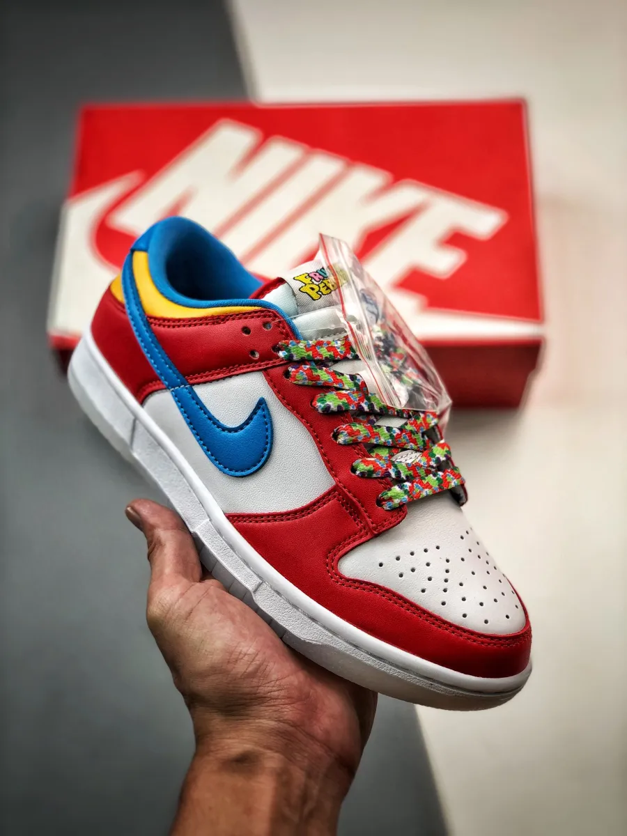 LeBron x Nike Dunk Low Fruity Pebbles DH8009-600 Lebron Dunk Low Fruity Pebbles