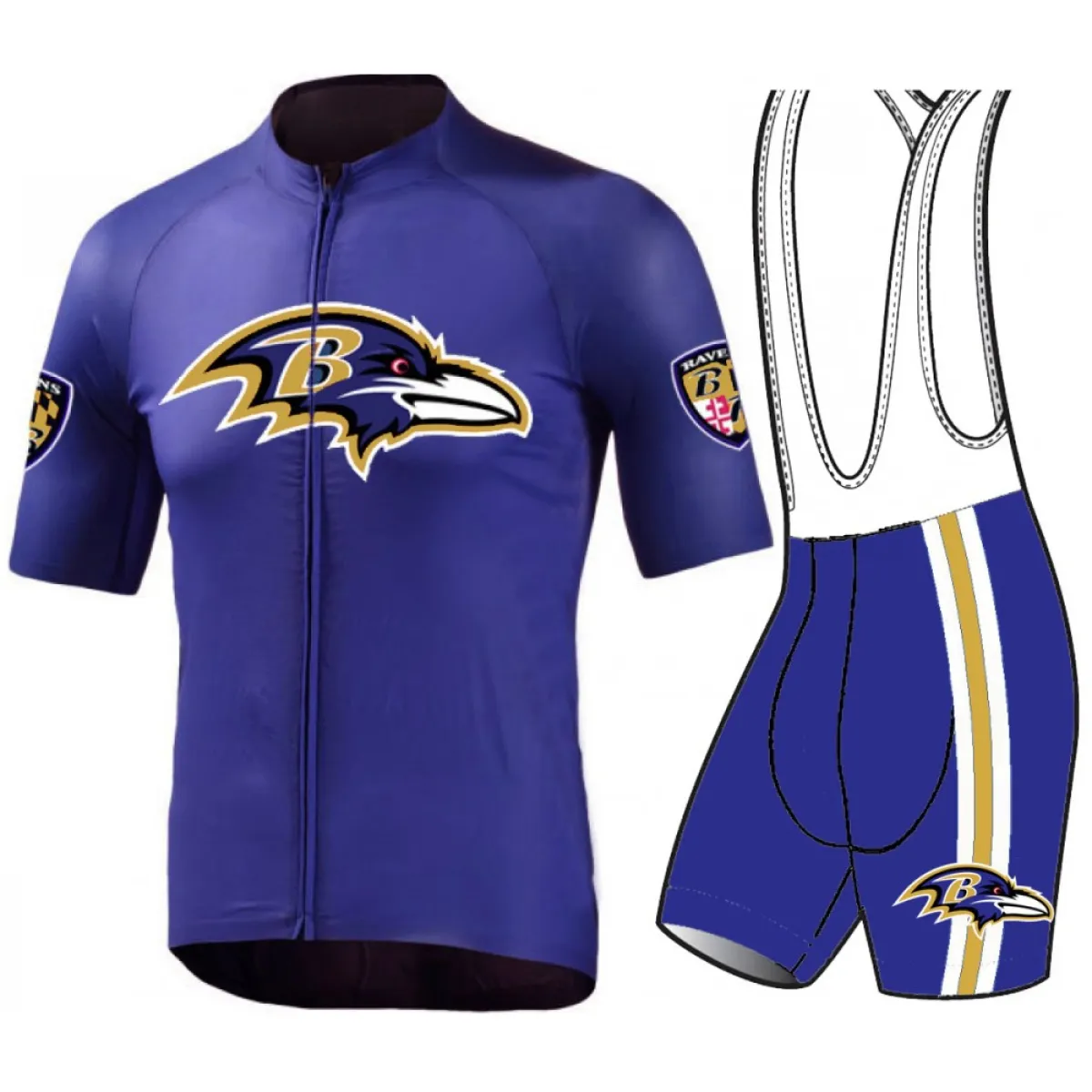 NFL Baltimore Ravens Cycling Jersey Z-1905641 For Sale