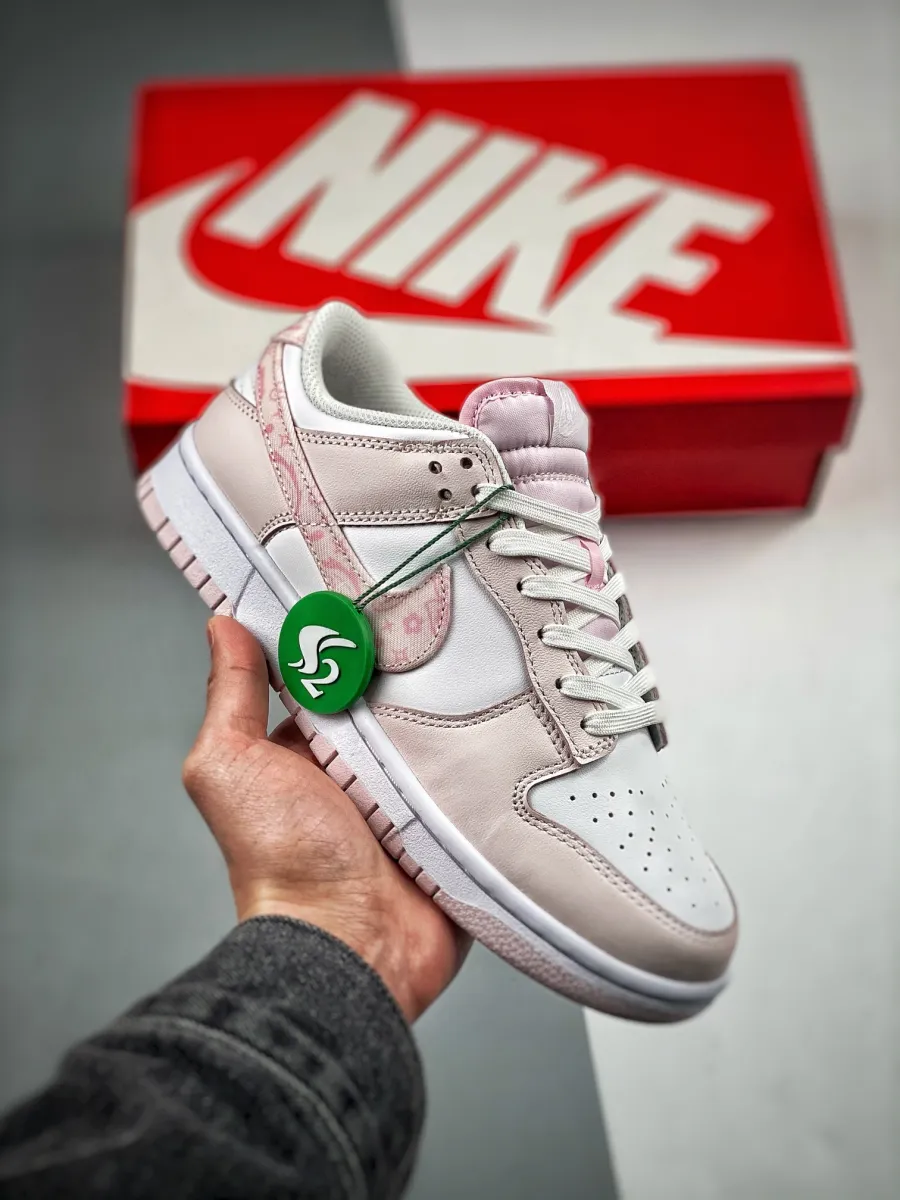 Nike Dunk Low Pink Paisley FD1449-100 / dunks shoes pink