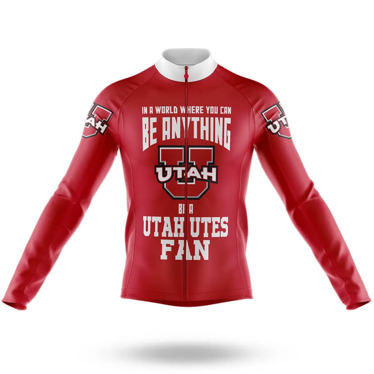 Utah Utes Fan Long Sleeve Cycling Jersey Only Outlet