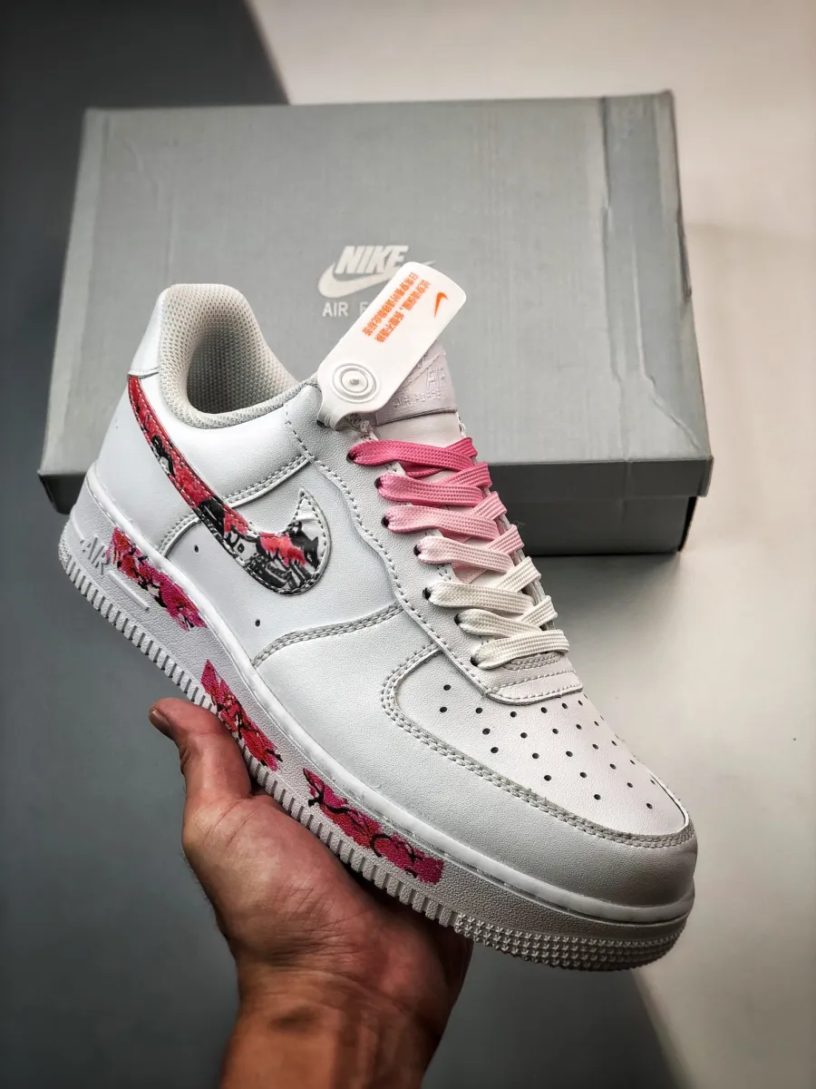 Custom Nike Air Force 1 Low White New Releases