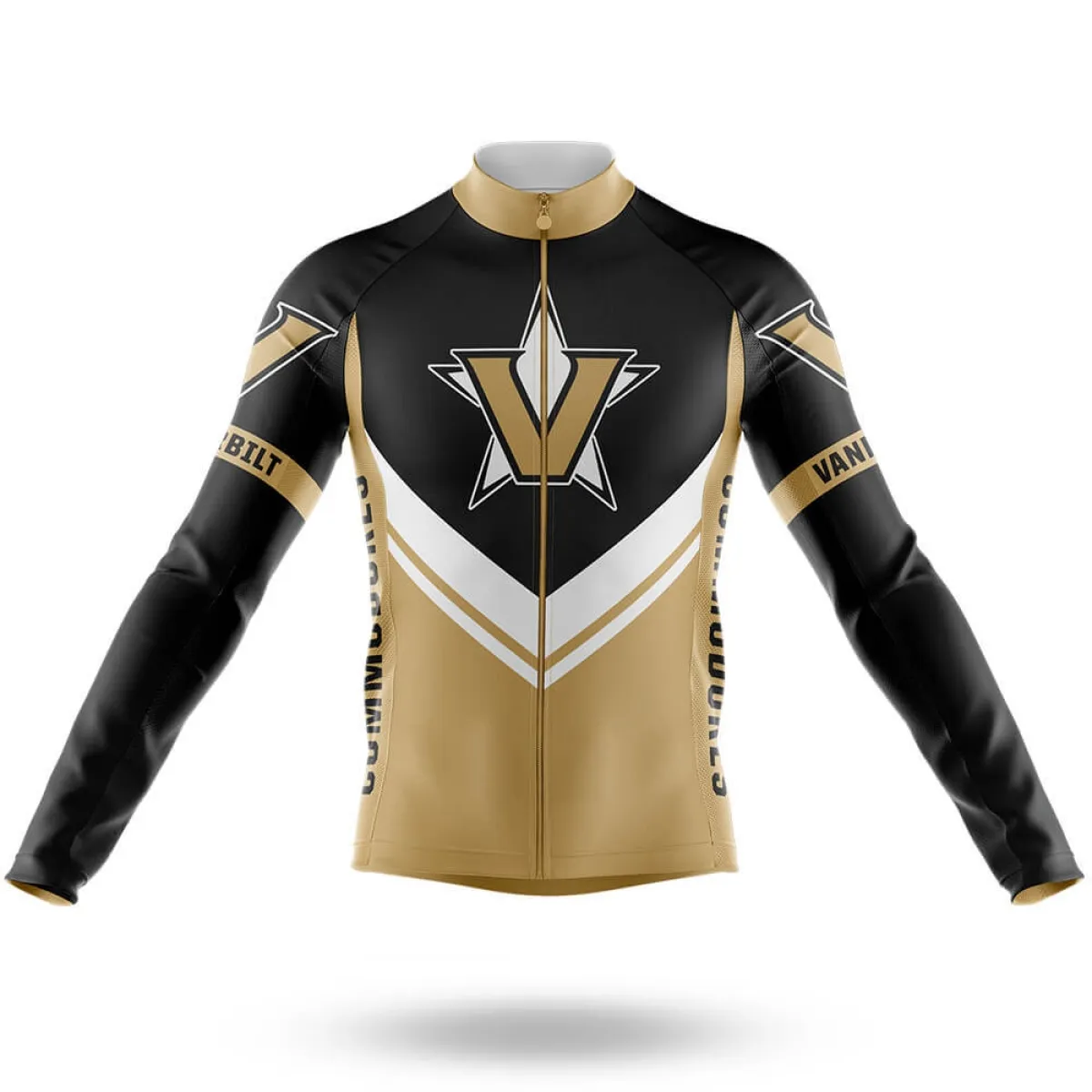 Vanderbilt University V3 Long Sleeve Cycling Jersey Only