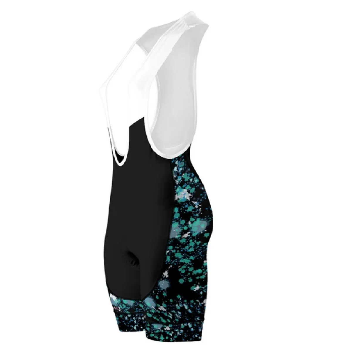 Primal Wear Paint Splash Women's Evo 2.0 Race Fit Cycling Bib Shorts / Evo Paint