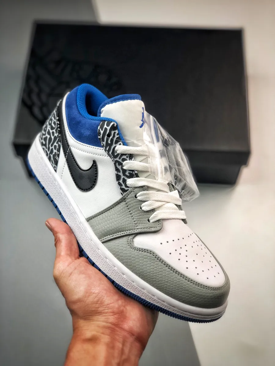 Air Jordan 1 Low 'True Blue' DM1199-140 / baby blue jordans 1