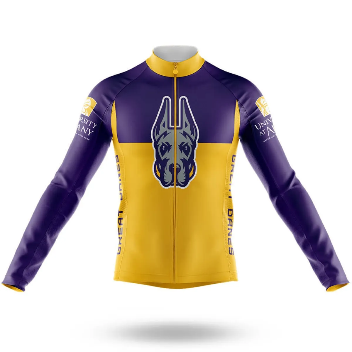 University at Albany V2 Long Sleeve Cycling Jersey Only