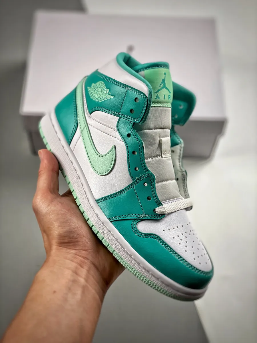 Air Jordan 1 Mid Marine Green White DV2229-300 Marine Green Air Jordan 1