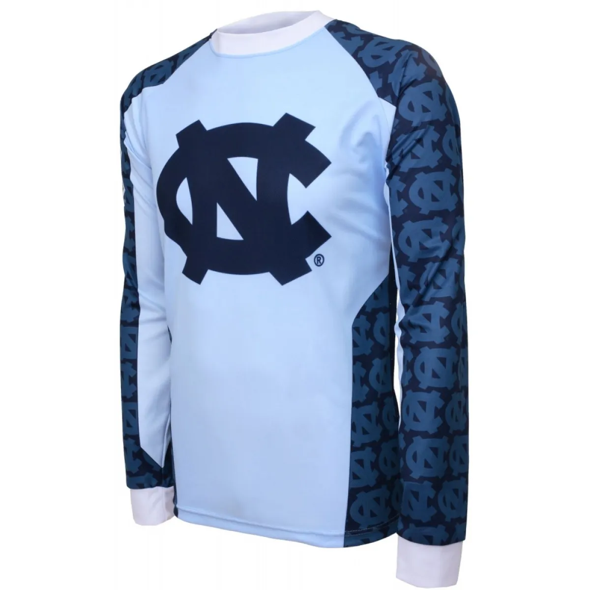 NCAA UNC-CH, UNC-Chapel Hill University of North Carolina Tar Heels Mountain Long Sleeve Bike MTB Cycling Jerseys