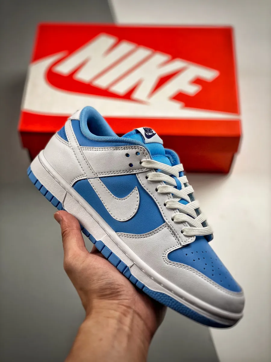Nike Dunk Low 'Reverse UNC' University Blue/White Unc Dunks