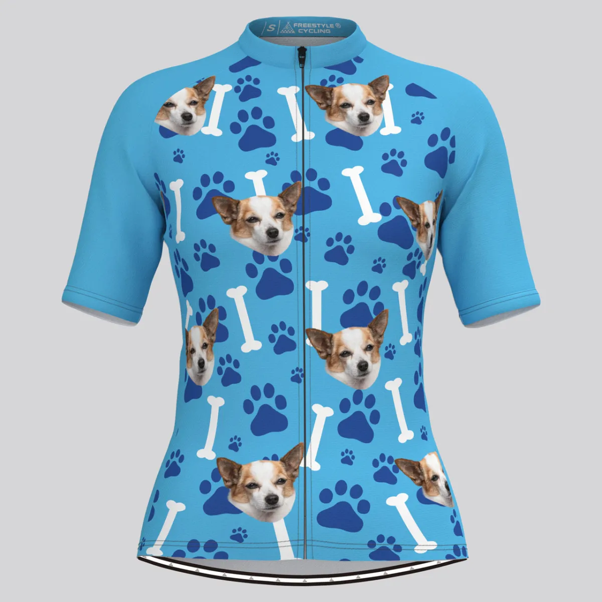 Custom Pup Face V1 Women's Jersey Brand New