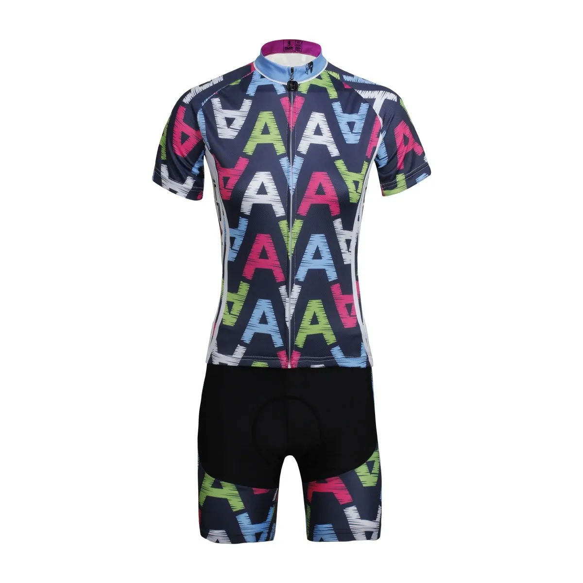 Ilpaladino A Letter Summer Women's Short-Sleeve Cycling Suit/Jersey Biking Shirts Breathable Outdoor Sports Gear Leisure Biking T-shirt Sports Clothes NO.651