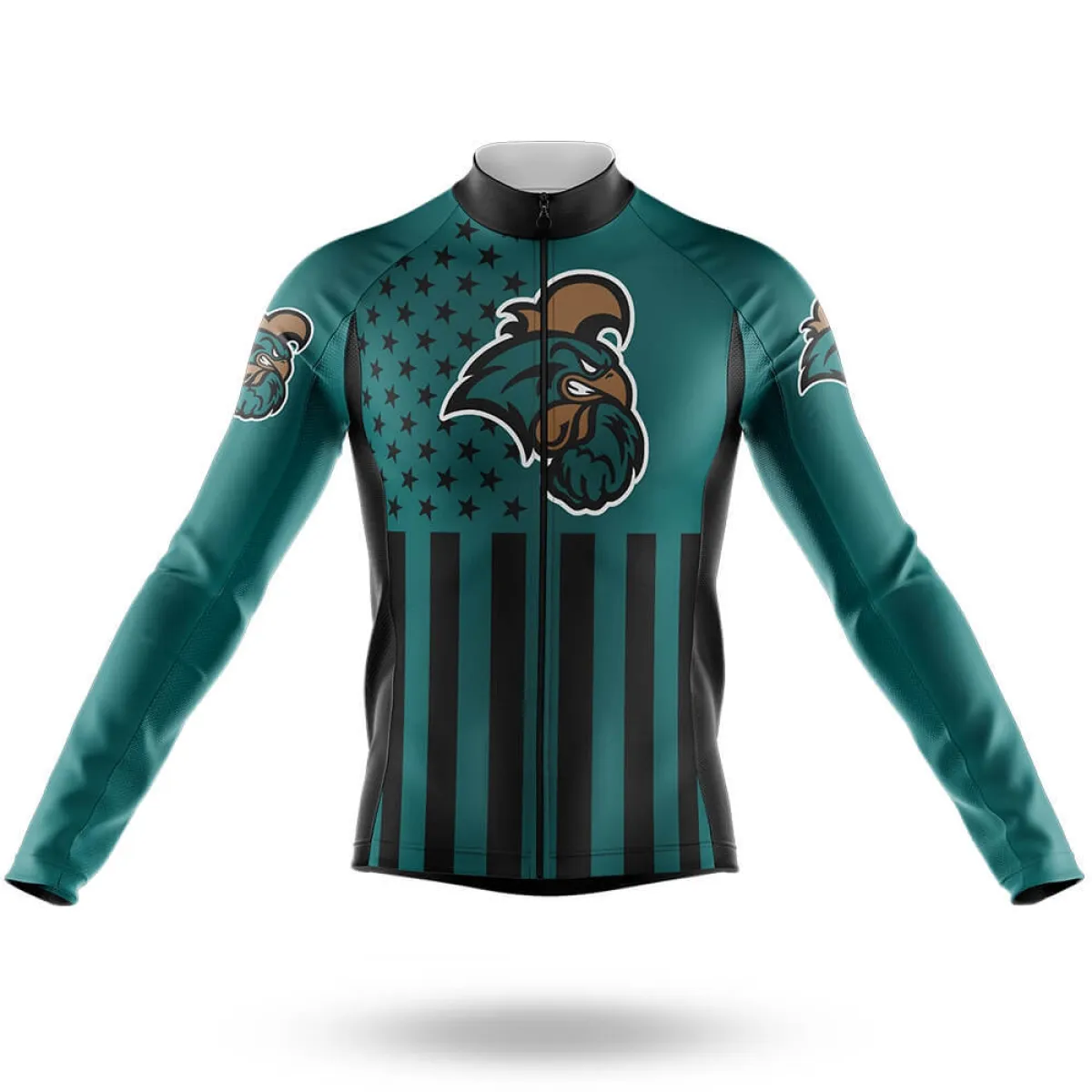 Coastal Carolina University USA Long Sleeve Cycling Jersey Only