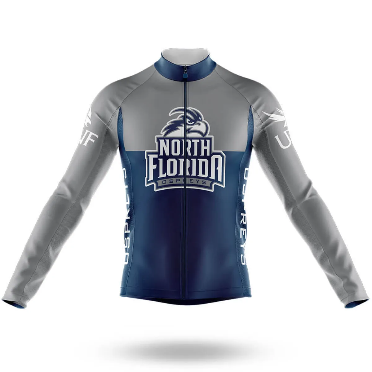 University of North Florida V2 Long Sleeve Cycling Jersey Only