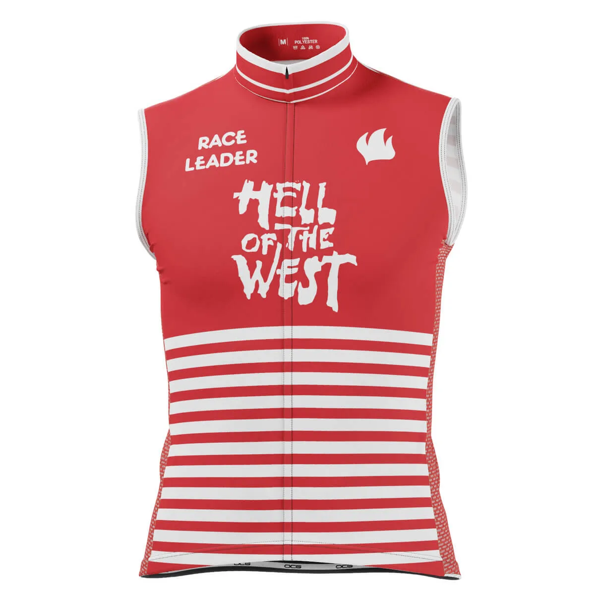Men's Retro Hell Of The West Sleeveless Cycling Jersey