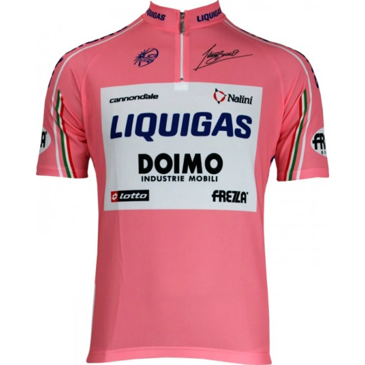 Liquigas 2010 Giro d'Italia Sieger Radsport-Profi-Team Short Sleeve Jersey