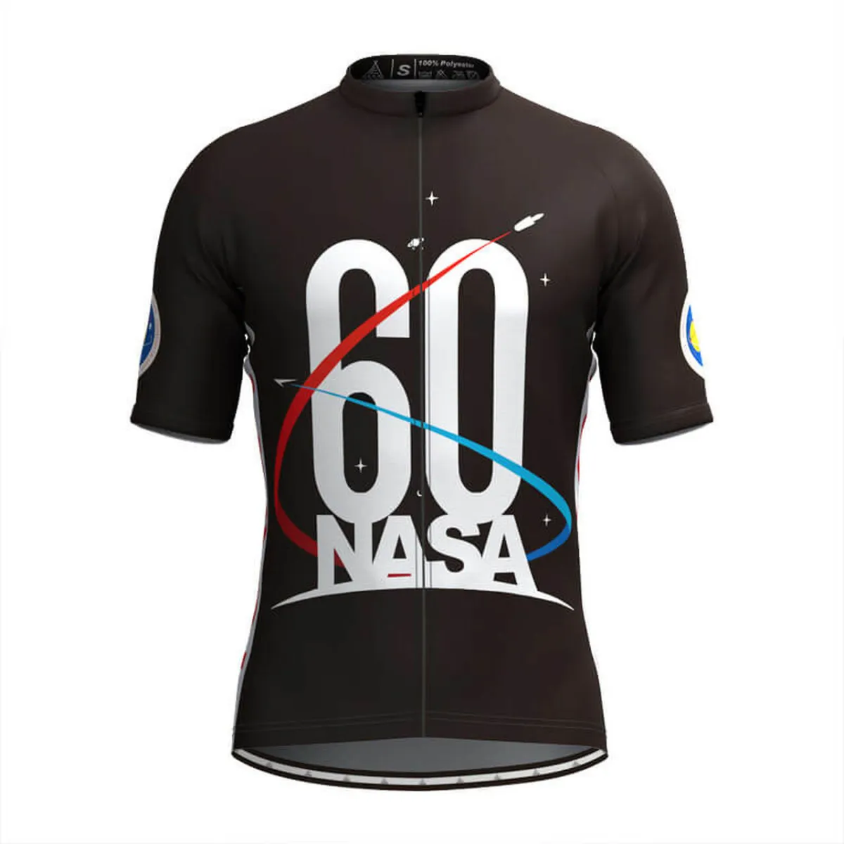 NASA 60th Anniversary Men's Cycling Jersey Brand New