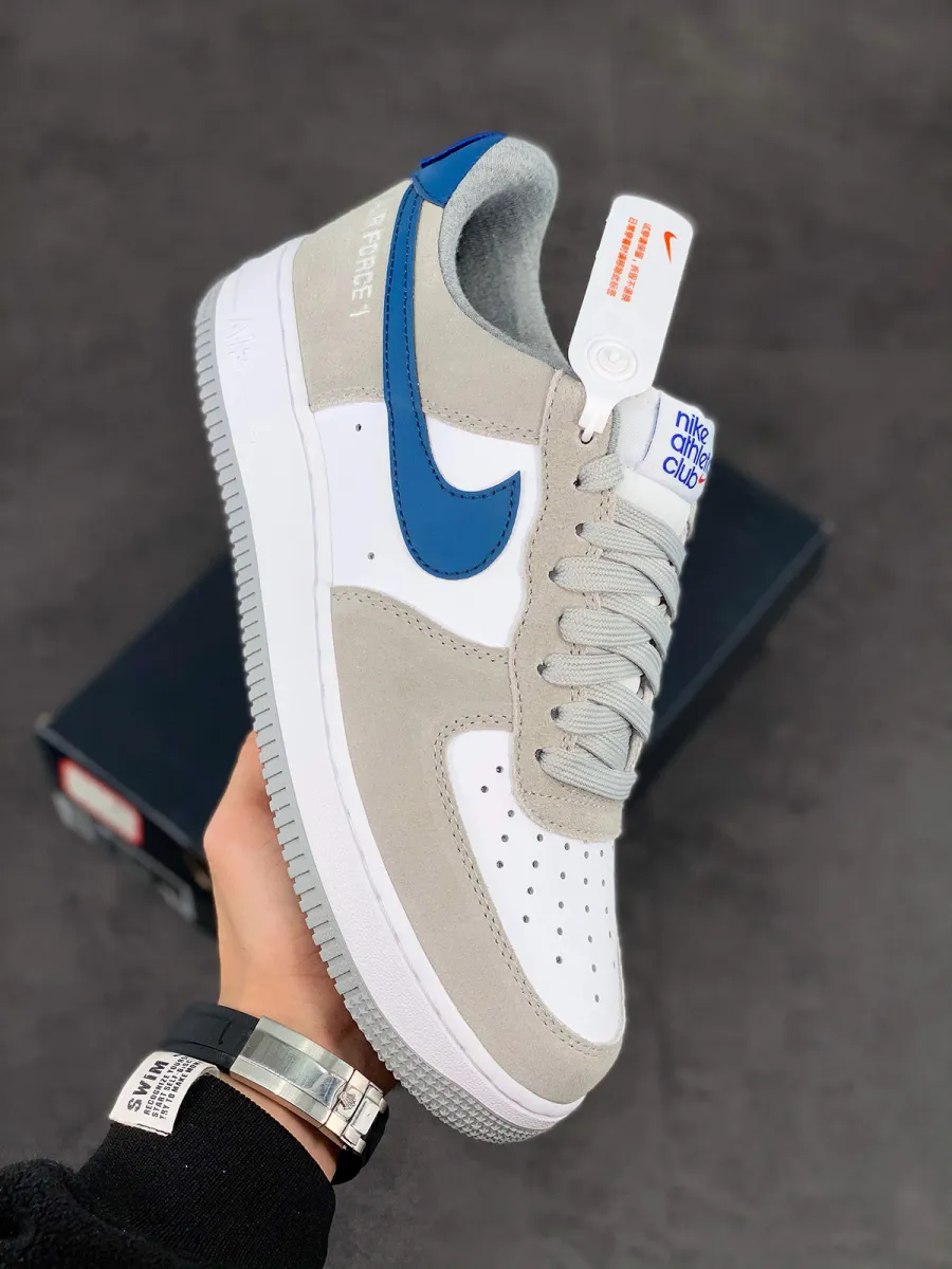 Women Nike Air Force 1 Low Athletic Club Marina DH7568-001 / nike athletic club shoes