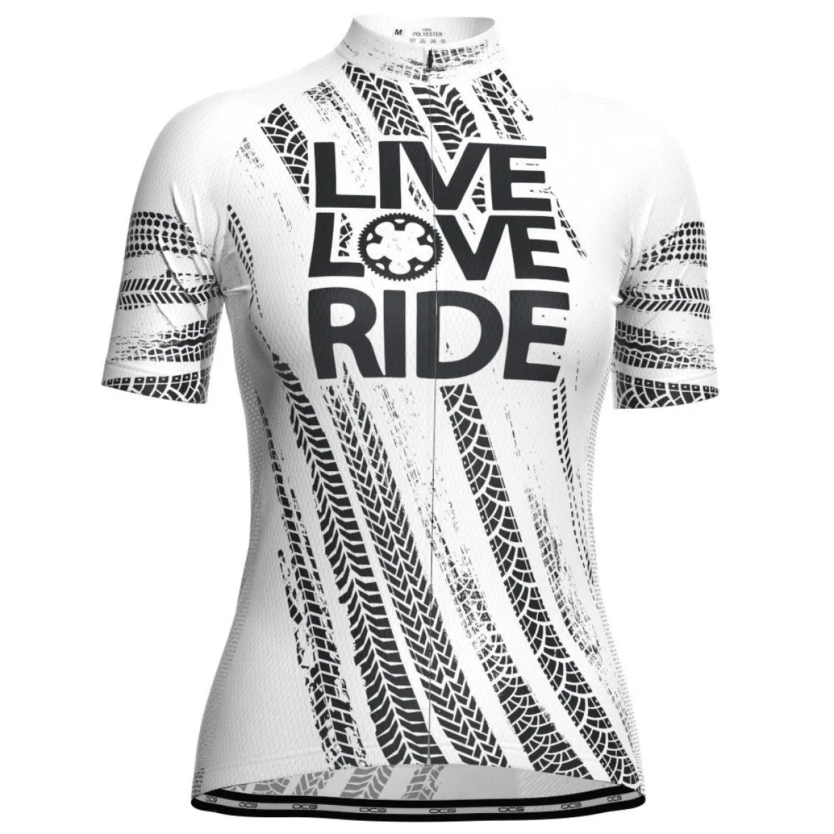 Women's Live Love Ride Short Sleeve Cycling Jersey