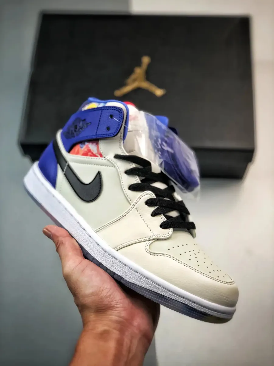 Air Jordan 1 Mid "Valentine’s Day Flowers" | nike jordan 1 valentines day