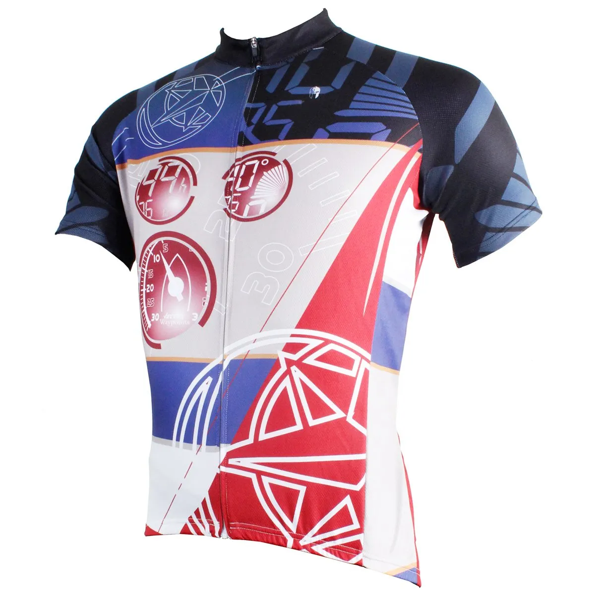 ILPALADINO Men's Professional MTB Cycling Jersey Breathable and Quick Dry Comfortable Bike Shirt for Summer NO.535
