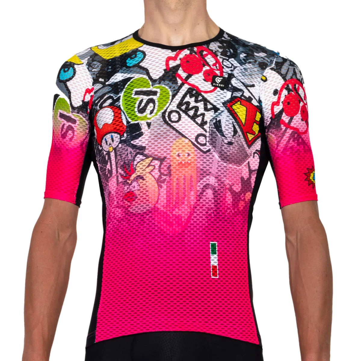 Pissei Vortice Cartoon Jersey - Pink Online