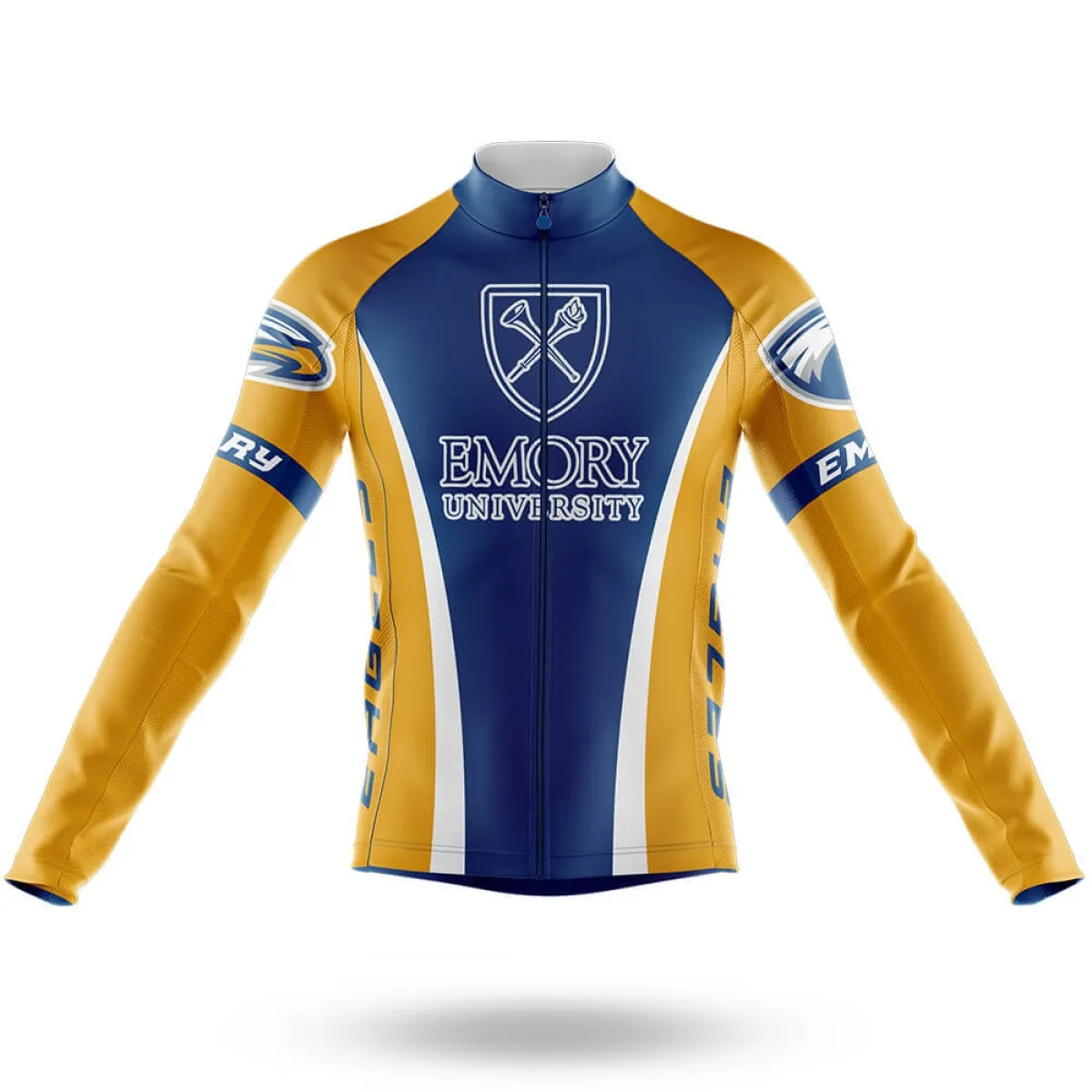 Emory University Long Sleeve Cycling Jersey Only | bike emory