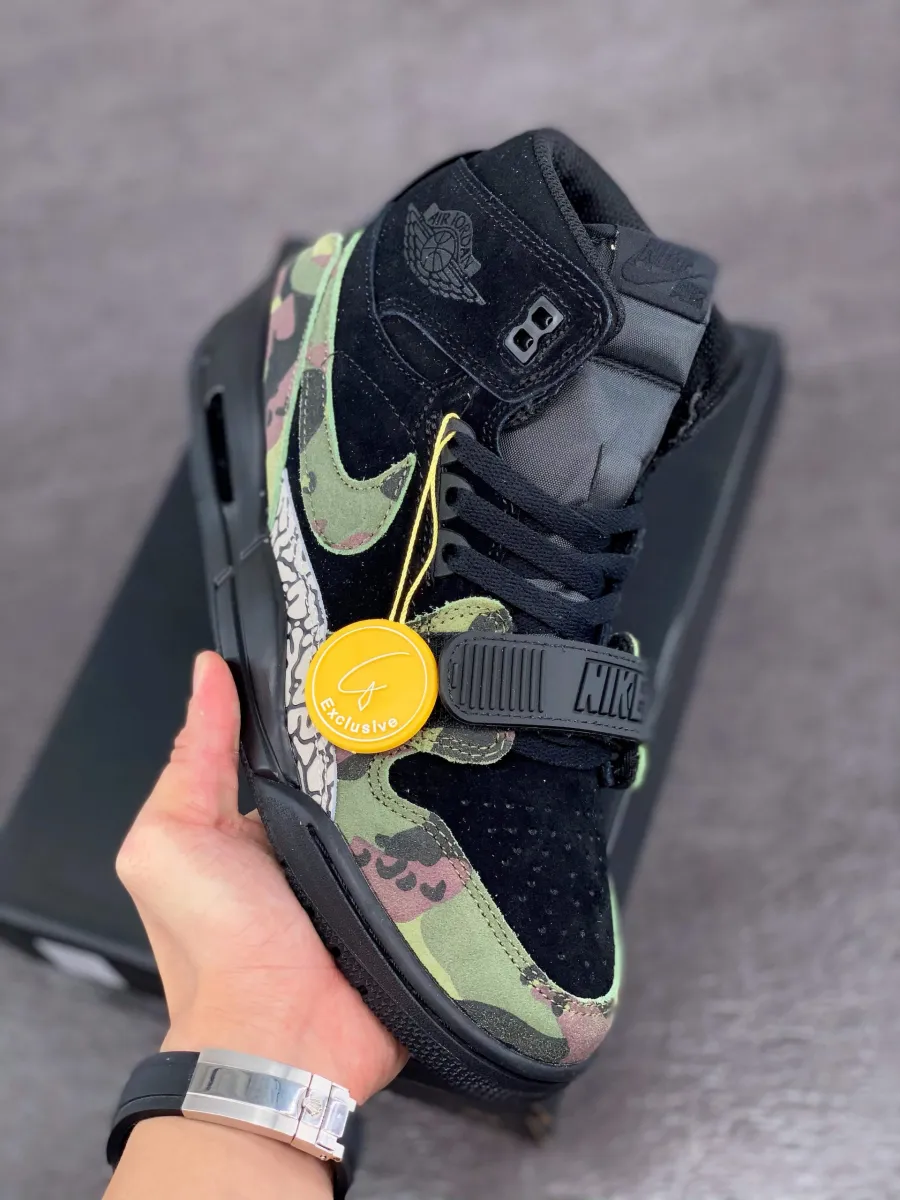 Jordan Legacy 312 Black/Camo Green-Black Online