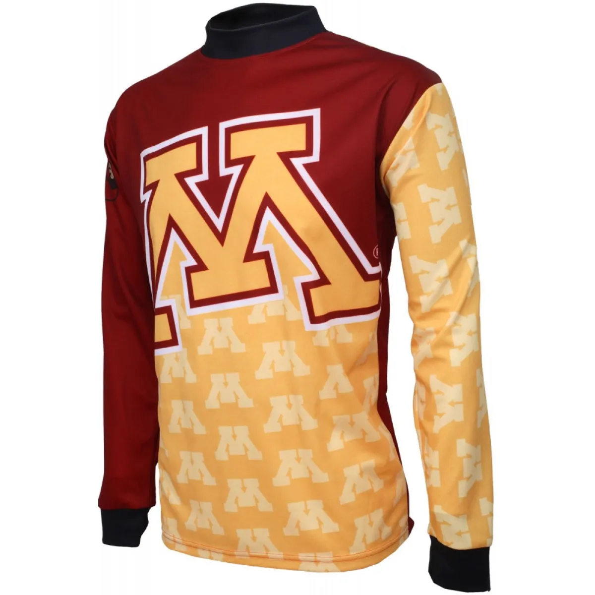 NCAA The U of M, UMN, University of Minnesota Golden Gophers Mountain Long Sleeve MTB Bike Cycling Jerseys
