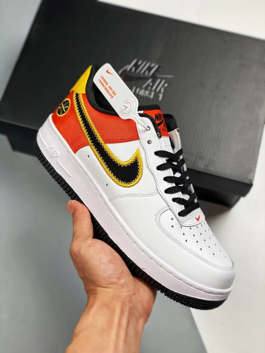 Nike Air Force 1 Rayguns CU8070-100 / nike air amarillos