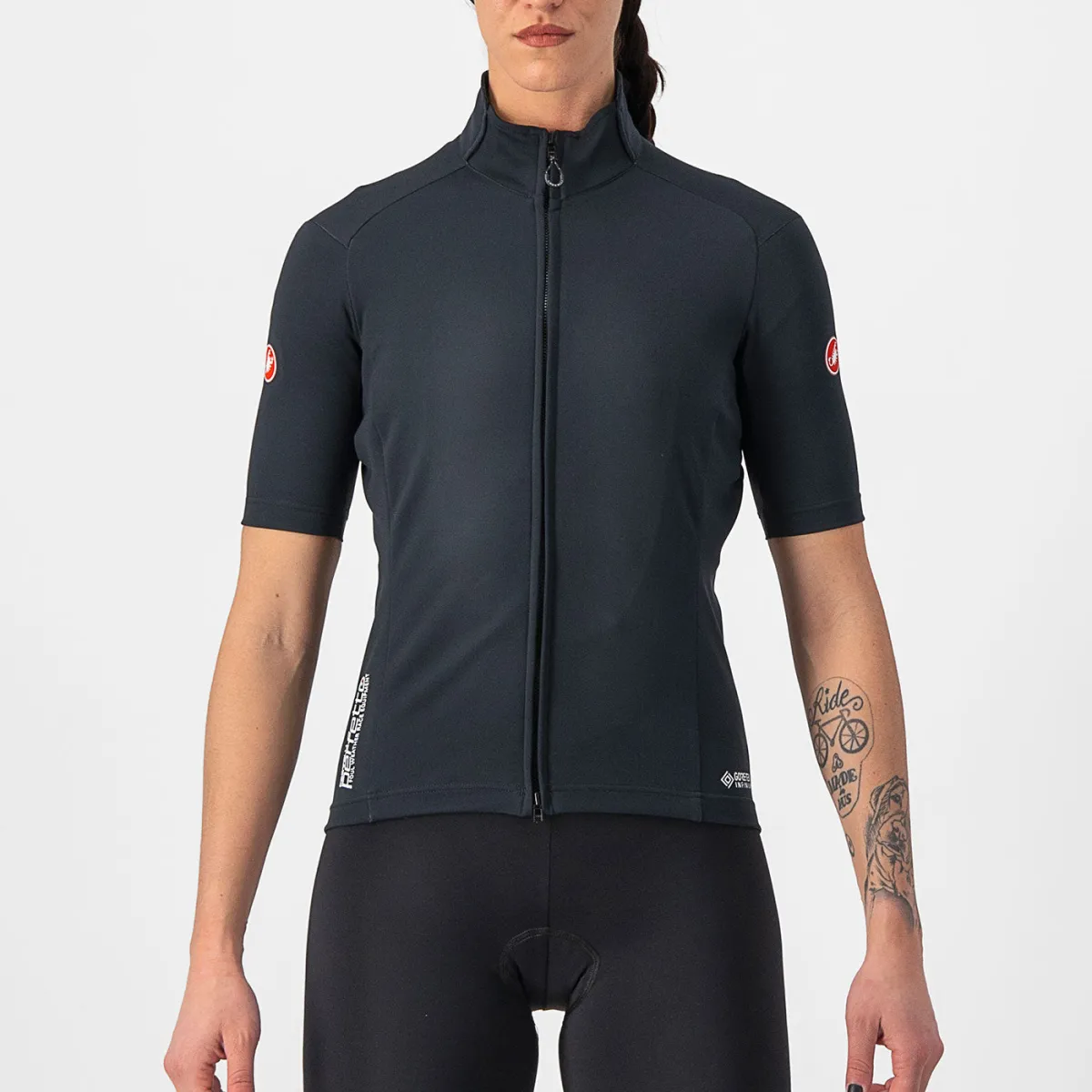 Castelli Perfetto RoS 2W Wind Women Jersey - Black To Buy